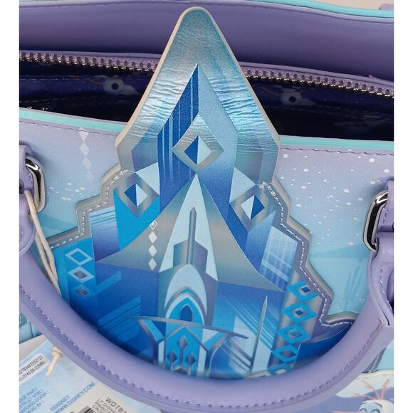 Loungefly Disney Frozen Princess Elsa Castle Crossbody Bag - Picture 7 of 7